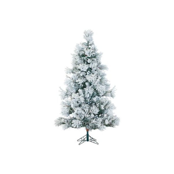 Almo Fulfillment Services Fraser Hill Farm Artificial Christmas Tree - 10 Ft. Flocked Snowy Pine FFSN010-0SN - main
